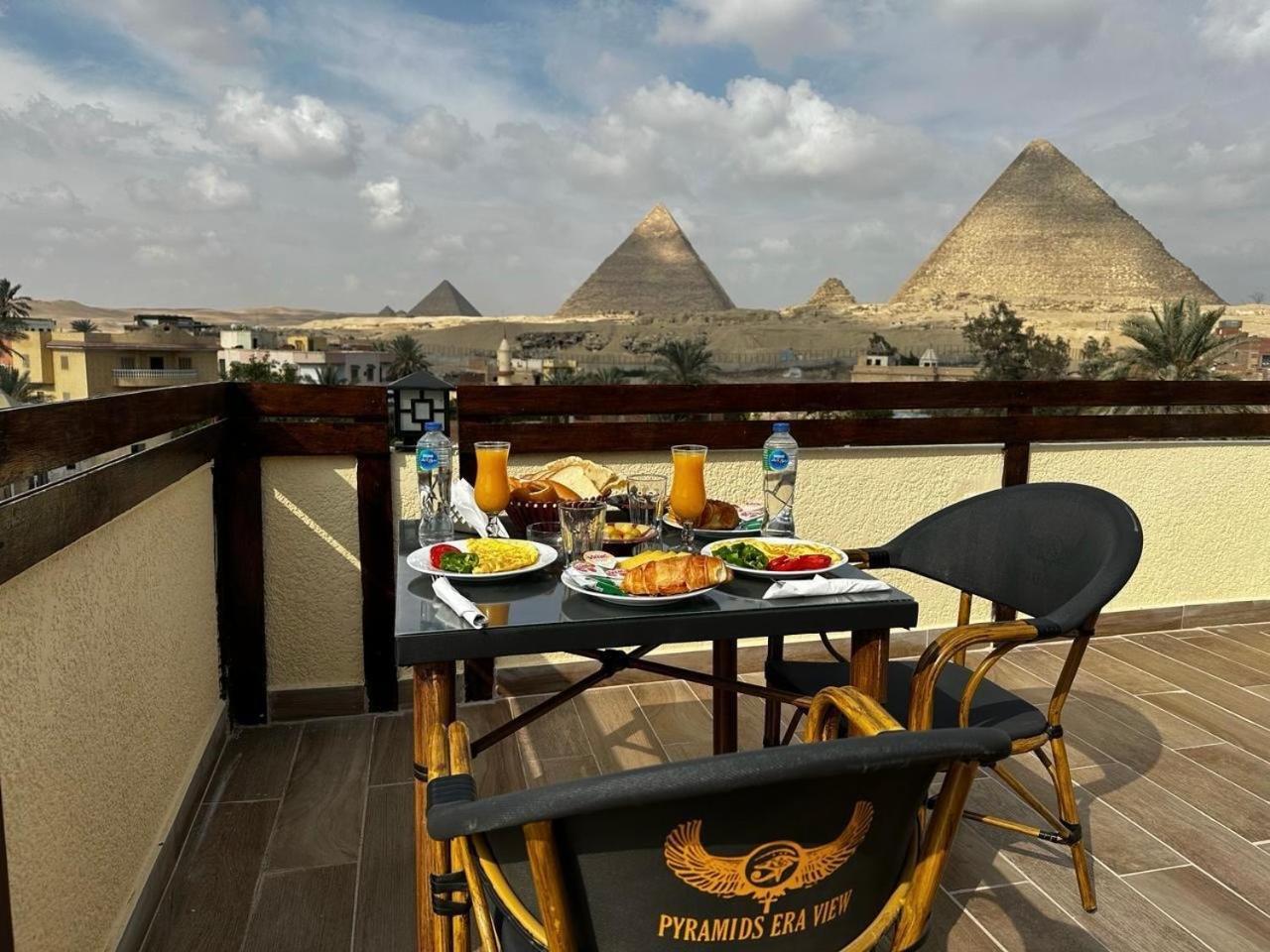 Pyramids Era View Otel Kafret el-Gabal Dış mekan fotoğraf