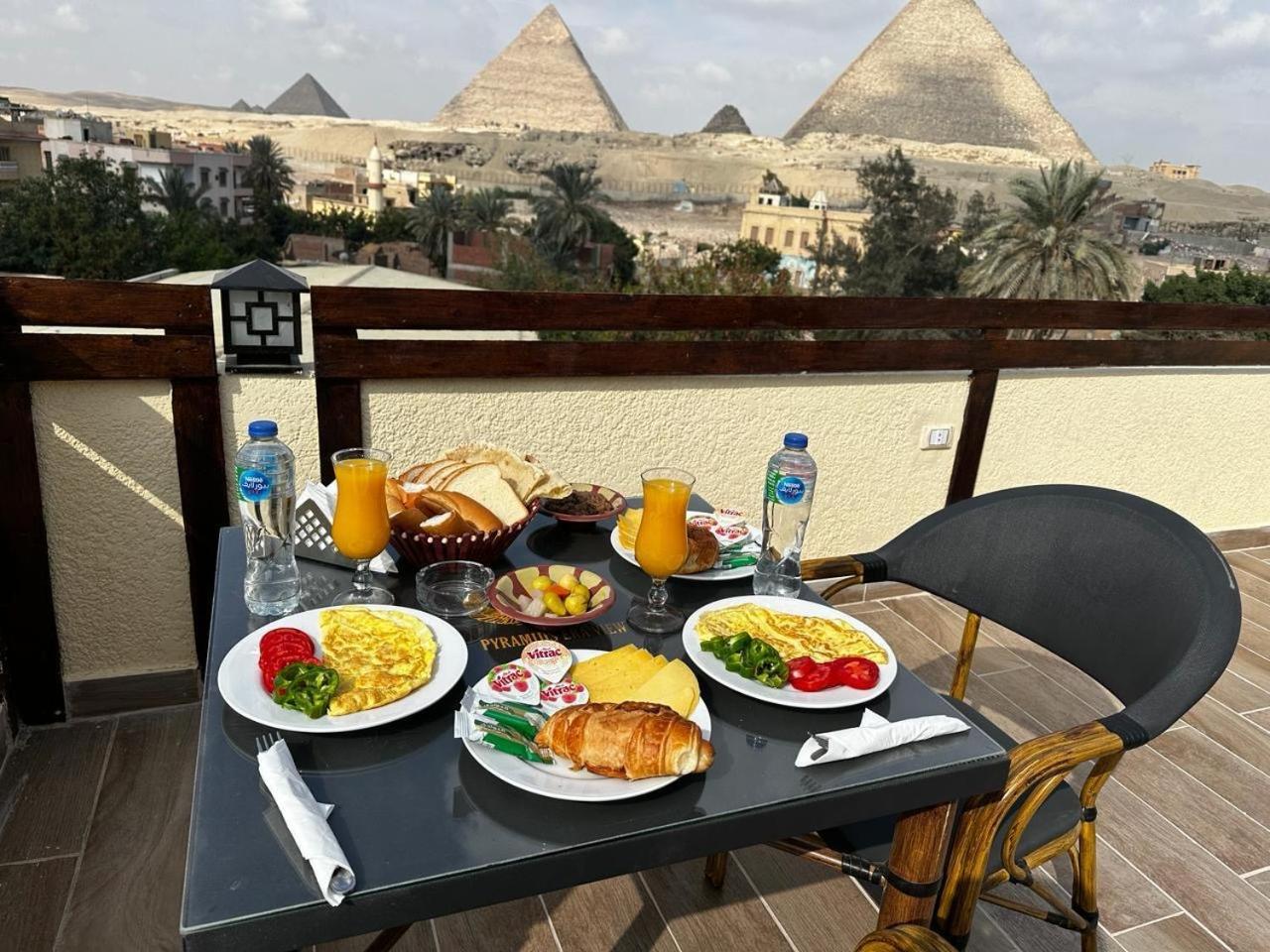 Pyramids Era View Otel Kafret el-Gabal Dış mekan fotoğraf