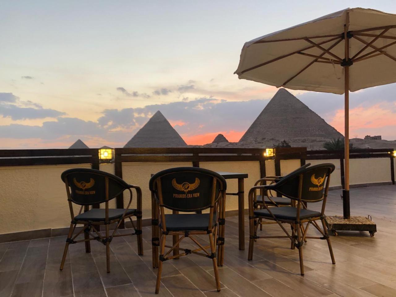 Pyramids Era View Otel Kafret el-Gabal Dış mekan fotoğraf