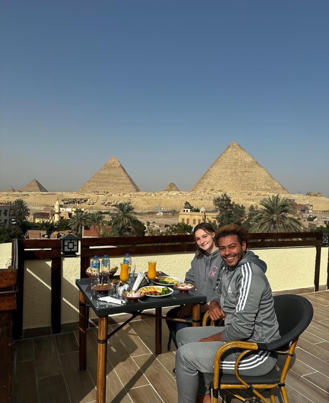 Pyramids Era View Otel Kafret el-Gabal Dış mekan fotoğraf