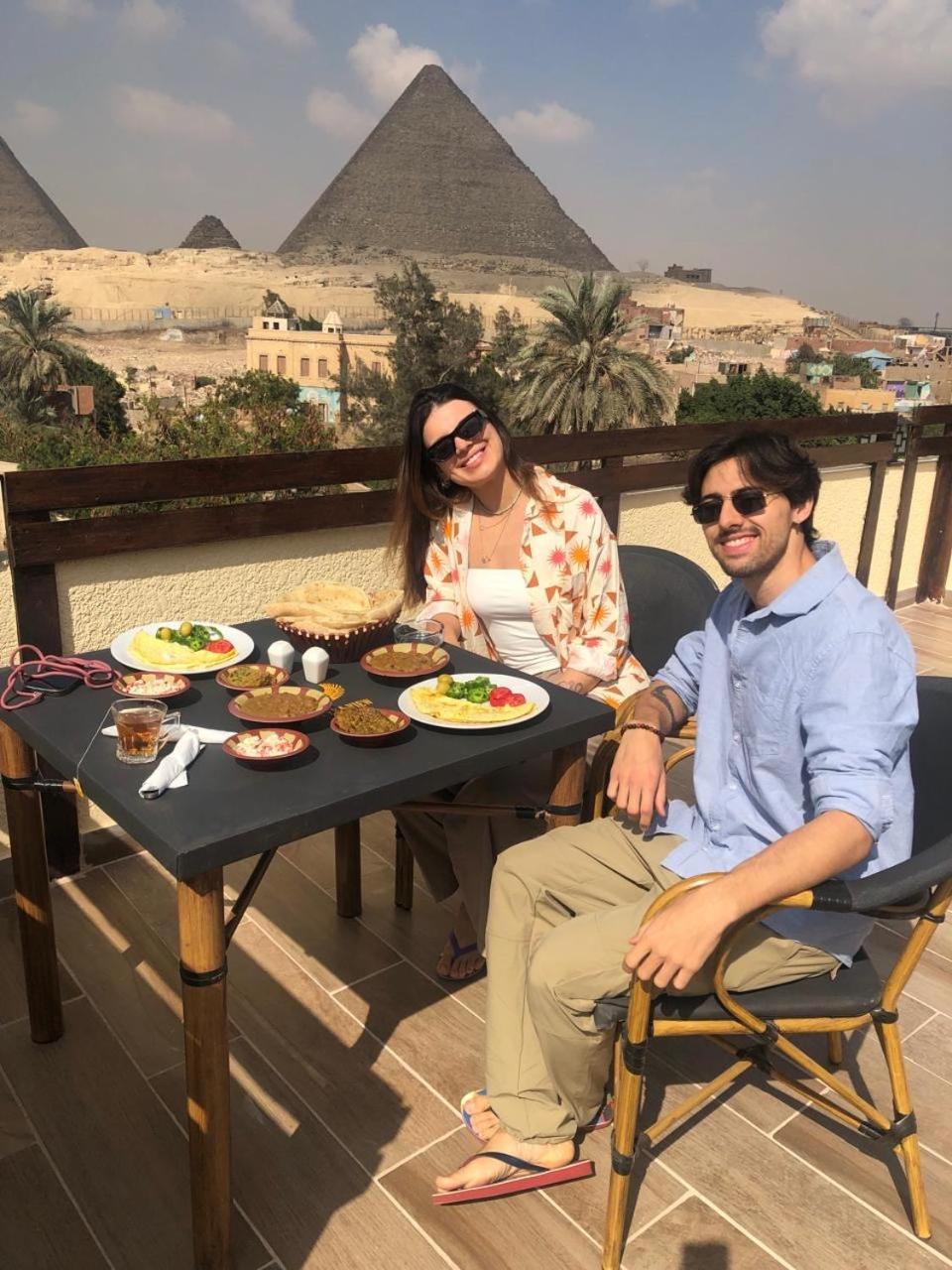Pyramids Era View Otel Kafret el-Gabal Dış mekan fotoğraf